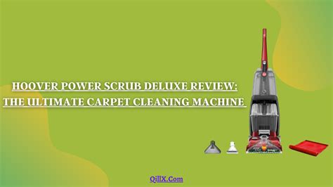 hoover power scrub deluxe carpet cleaner reviews|hoover fh50258 review.